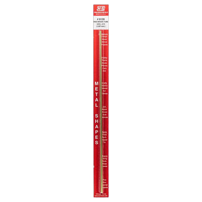 TUBE ROUND BRASS 12X5/32"
