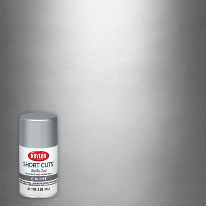 SPRAY 3OZ METALIC CHROME - Pack of 6