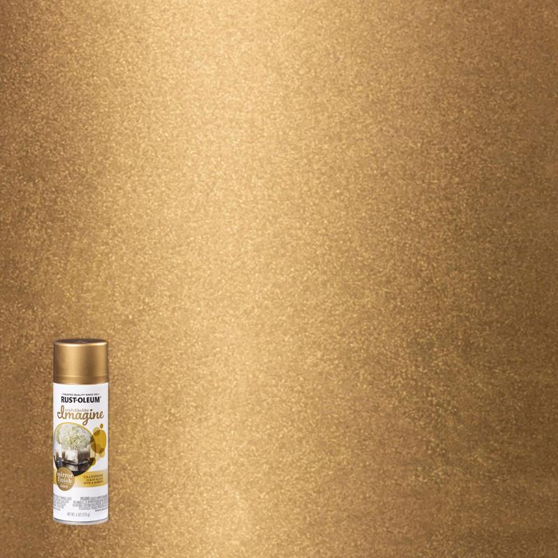 SPRYPAINT GLD MIRROR 6OZ - Pack of 4