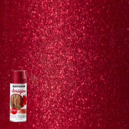 SPRYPAINT GLT RED 11OZ - Pack of 4