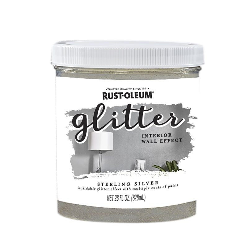 PAINT GLTR STRLG SLV 1QT - Pack of 2