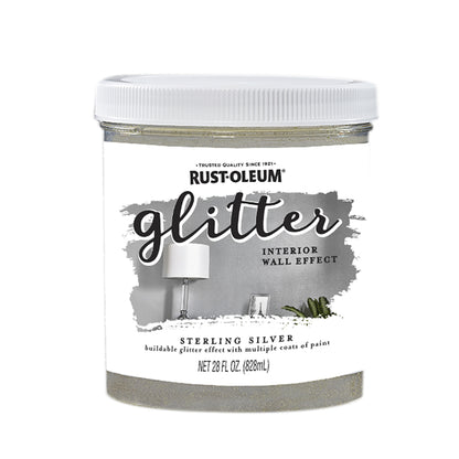 PAINT GLTR STRLG SLV 1QT - Pack of 2