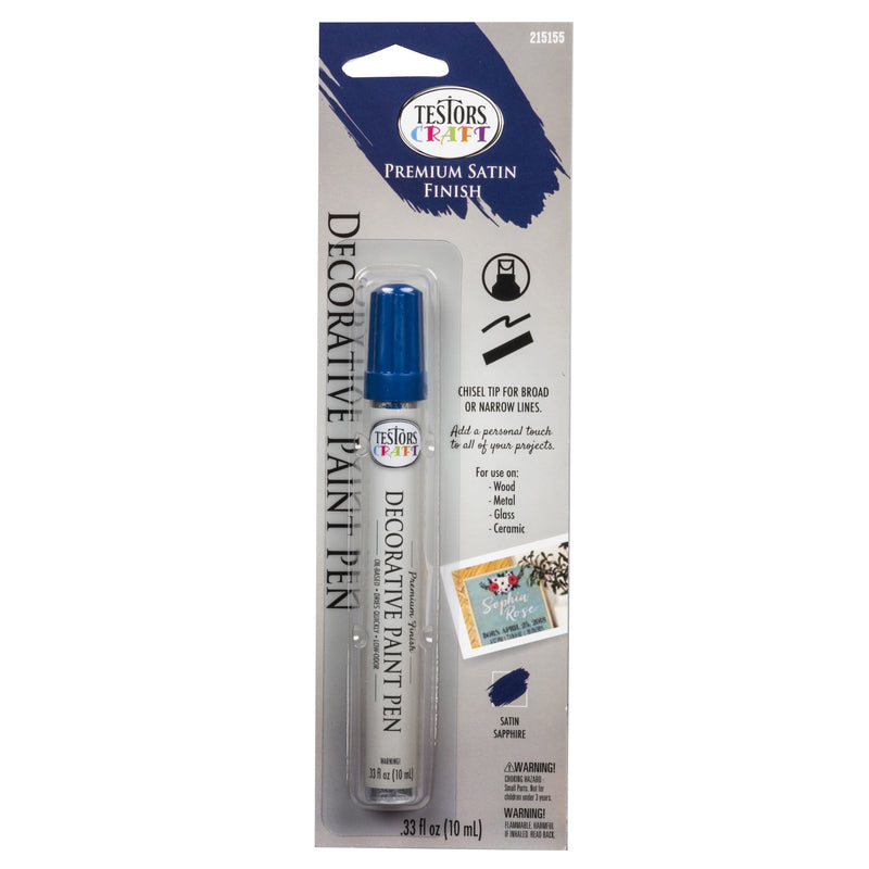 PAINT PEN SATIN SAPPHIRE - Pack of 6