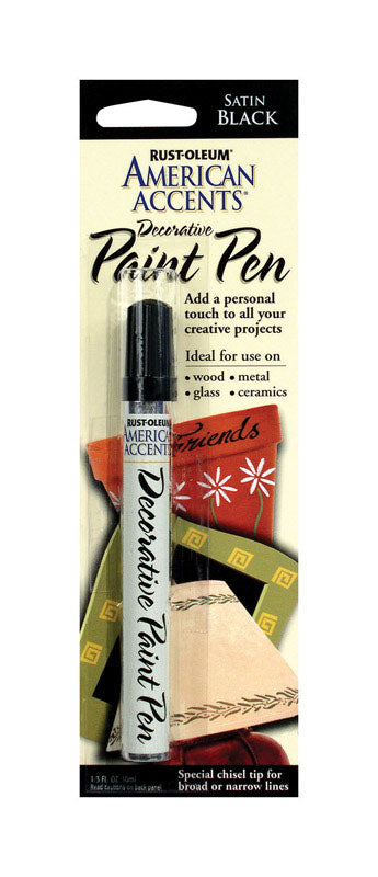 PAINT PEN STAIN BLACK - Pack of 6