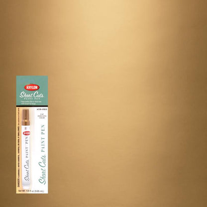 SHRTCUT PAINT PEN GOLD - Pack of 6