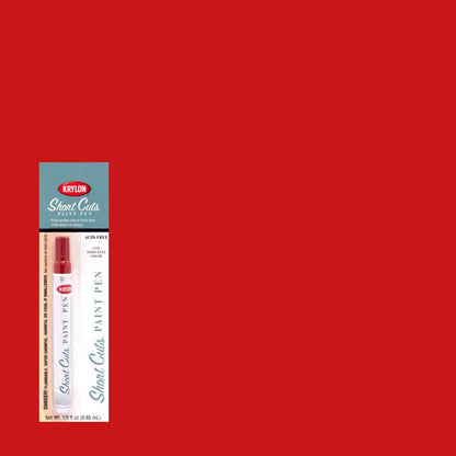 SHRTCUT PAINT PEN RED - Pack of 6
