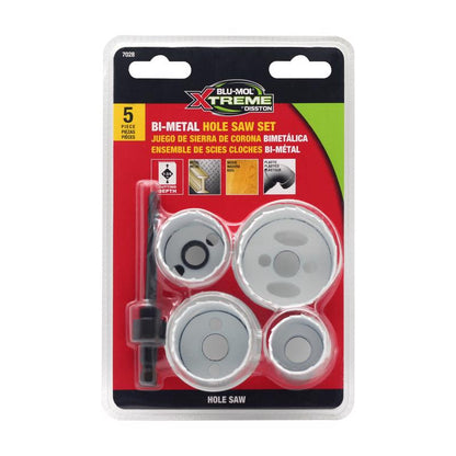 HOLE SAW SET Bi-mtl 5PC