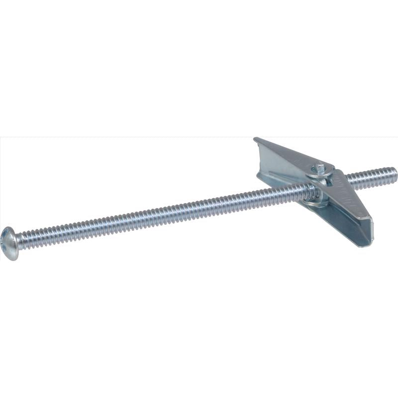 Emery Jensen hollow wall toggle bolt with wing, 3/8 inch diameter, 6 inches long, suitable for secure mounting in drywall.