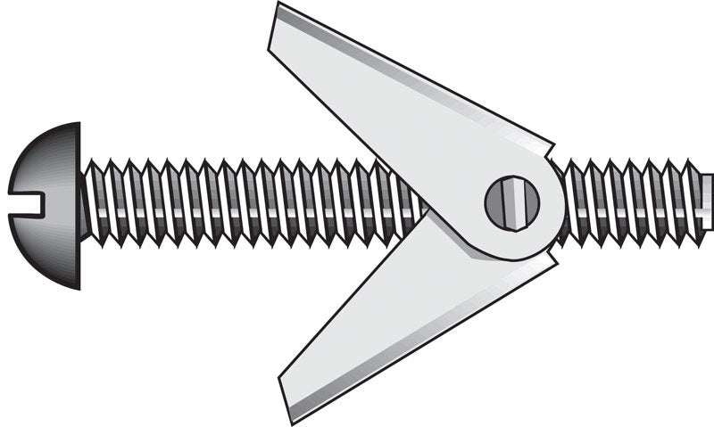 Emery Jensen hollow wall toggle bolt 3/16x6 inches for secure mounting in drywall or hollow walls.