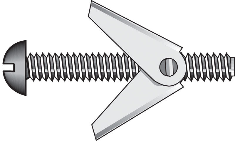 Emery Jensen hollow wall toggle bolt 1/4x3 inch for secure mounting in drywall or hollow walls.