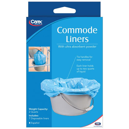 Emery Jensen sanitary disposal liner, 2-quart capacity, home healthcare accessory designed for waste disposal.