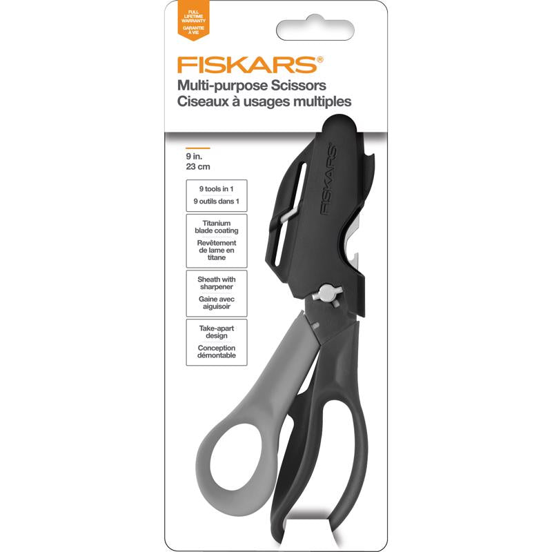 Emery Jensen FSKRS Cuts More Scissors for home and office, featuring sharp stainless steel blades and ergonomic handles.