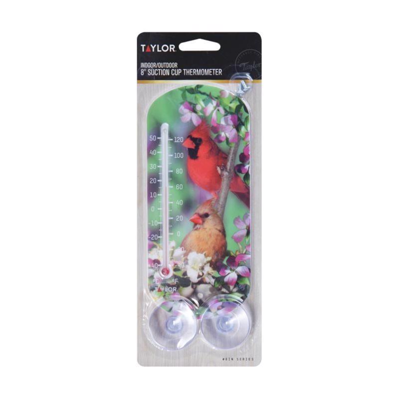 Emery Jensen home thermometer featuring an 8.5-inch bird-shaped design, suitable for indoor temperature measurement.
