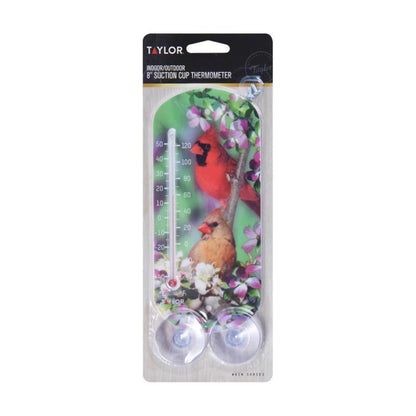 Emery Jensen home thermometer featuring an 8.5-inch bird-shaped design, suitable for indoor temperature measurement.