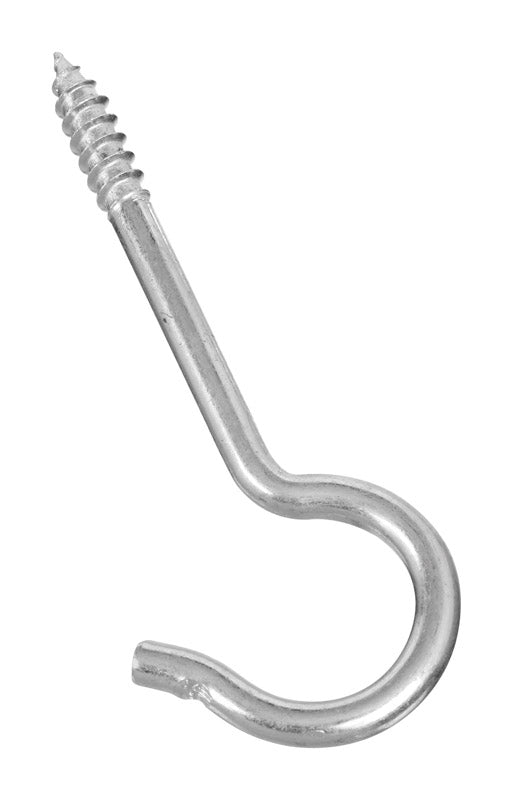 Emery Jensen ceiling hook ZNC 3-7/8-inch for hanging items, metal hook with durable mounting for ceiling installation