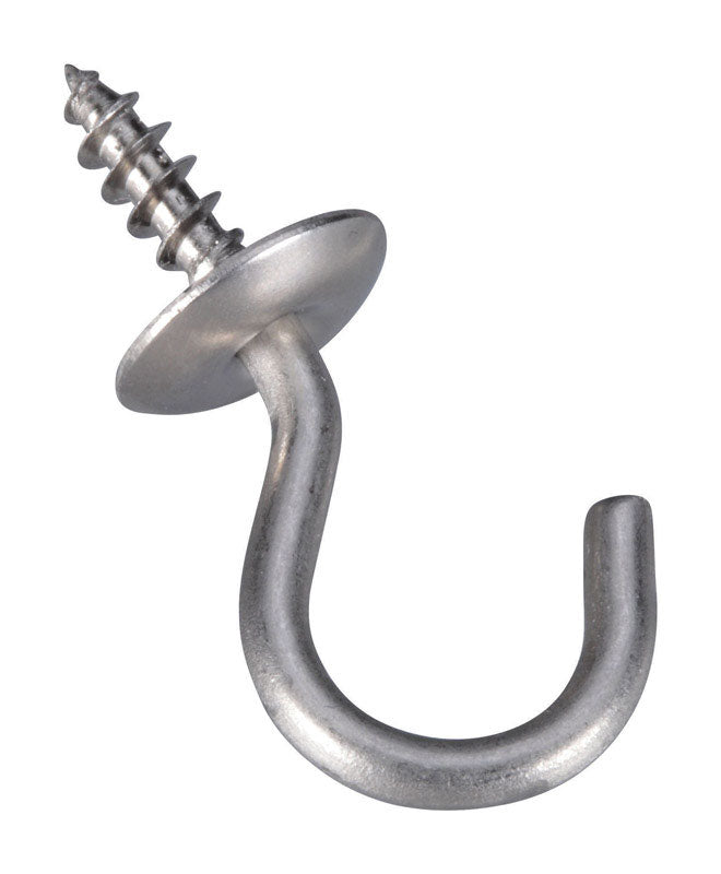 CUP HOOK 3/4" SS - Pack of 5