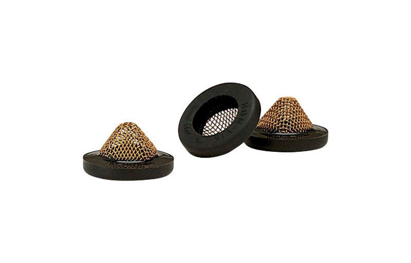 Emery Jensen filter hose washer 3-pack for hose repair and adapters, showing close-up of washers and plumbing connections.