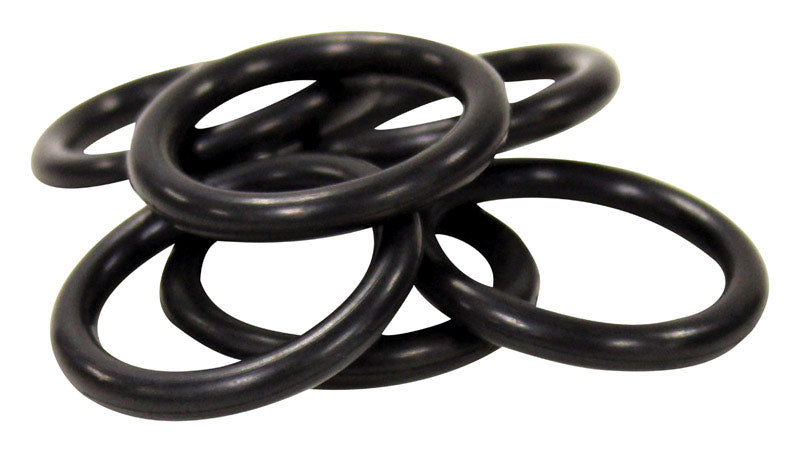 Six-pack of Emery Jensen rubber hose seals, ideal for hose repair and adapters, shown in a close-up image.