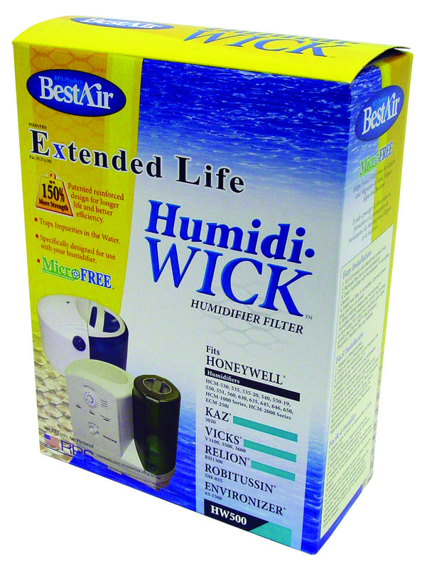 Emery Jensen HNYWELL WICK FILTR HW500 humidifier part, white replacement wick filter for humidifier maintenance.