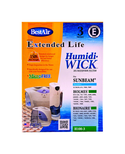 HUMIDI WICK FILTER E-3PK