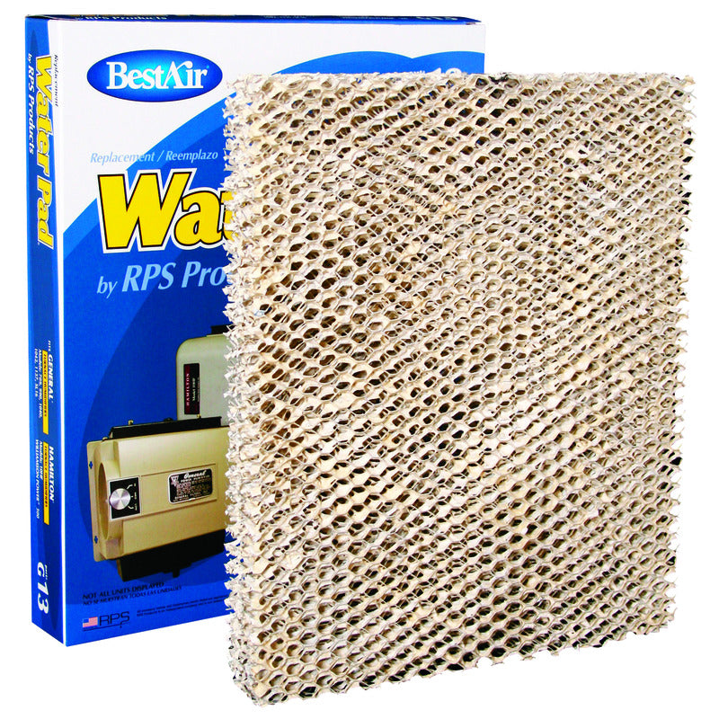 Emery Jensen humidifier water pad GNL, replacement part for humidifier, showing the rectangular water pad with absorbent material