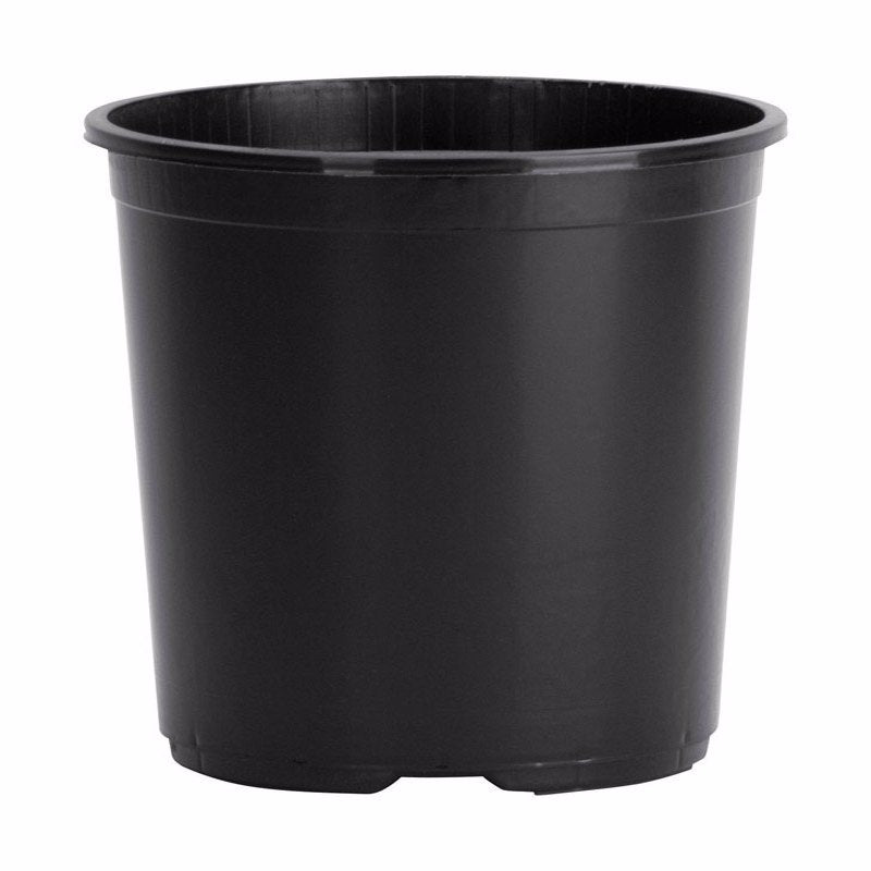 Emery Jensen hydroponic grower pot, 2.62 gallon size, with drainage holes for plant cultivation and root development.