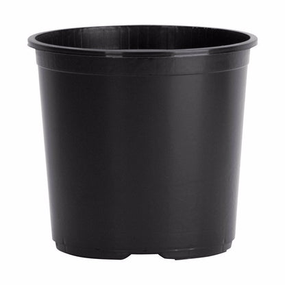 Emery Jensen hydroponic grower pot, 2.62 gallon size, with drainage holes for plant cultivation and root development.