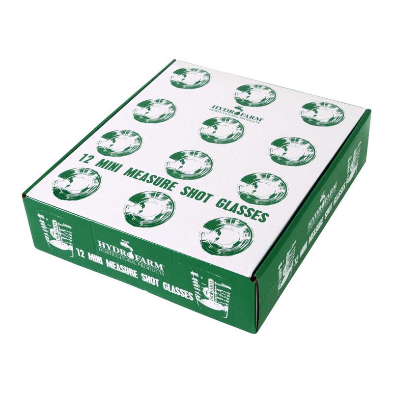 MINI MEASURE SHOT GLASS - Pack of 12