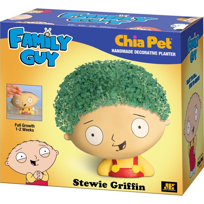 Set of 16 Emery Jensen DCRTV PLNTR FMALY GUY MC impulse novelty items, colorful and playful for fun or collectibles.