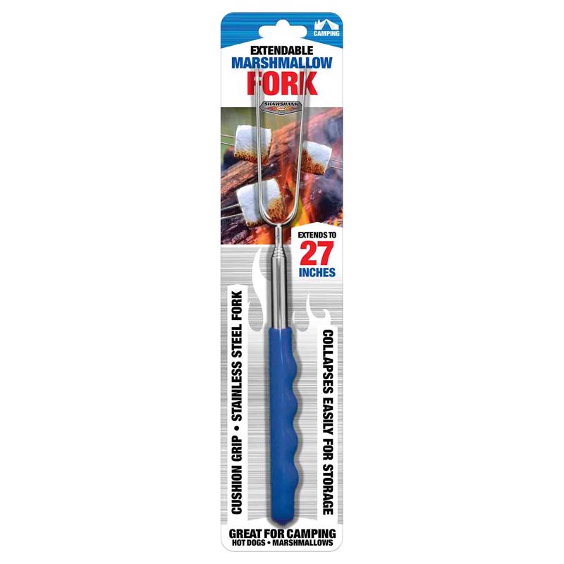 Emery Jensen impulse novelty 27-inch fishing rod with blue and silver design, lightweight and durable for anglers.