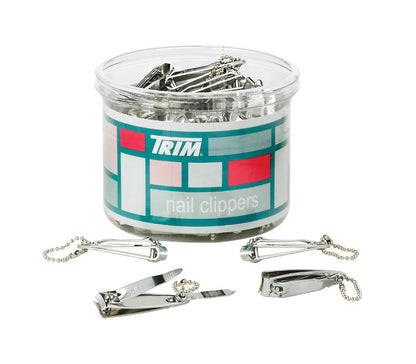 FINGERNAIL CLIPPER DSPLY - Pack of 72
