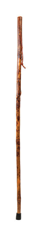 Emery Jensen Freeform Hickory Cane 55-inch impulse novelty walking stick with a natural wood finish and ergonomic handle.