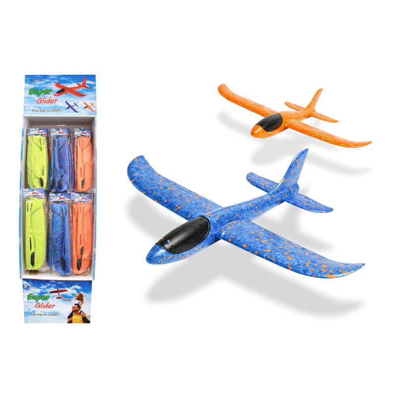 GLIDER PLANE FOAM 15X20" - Pack of 30