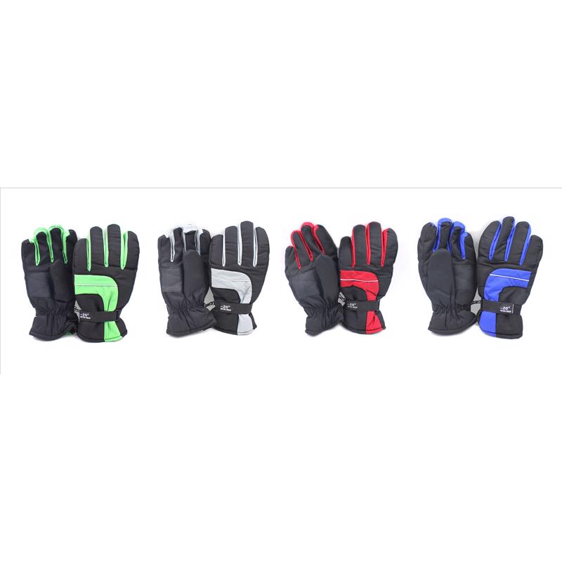 GLOVES SKI WINTR BLK 1PR - Pack of 24