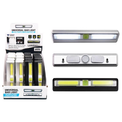Pack of 20 Emery Jensen IMPULSE novelty LED COB under-cabinet lights for home or commercial use, showcasing the LED lights turned on.
