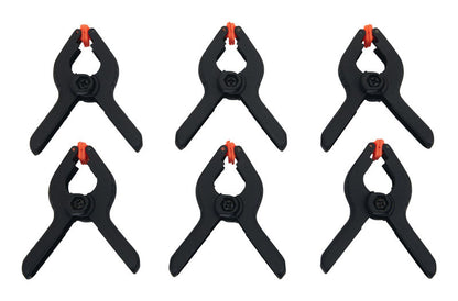 MINI SPRNG CLMPS SET 6PK - Pack of 12