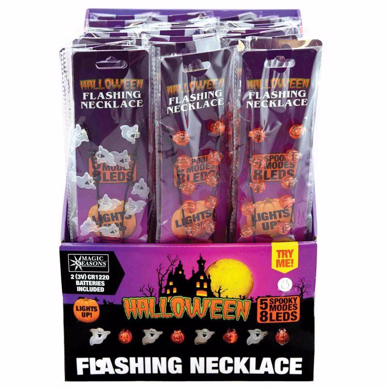 Pumpkn/ghst FLASH NECKLC - Pack of 12
