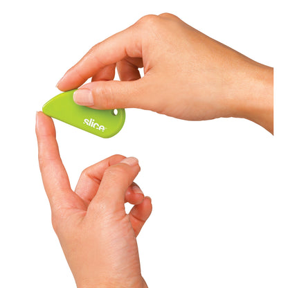 Green Emery Jensen Safety Cutter CRMC impulse novelty tool with safety features for secure cutting.