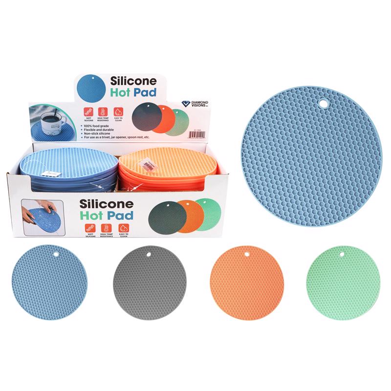 SILICONE TRIVET MAT 7" - Pack of 36