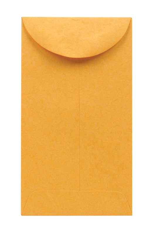 Empty envelope coin bank from Emery Jensen in-store packaging, black and rectangular with a secure flap.