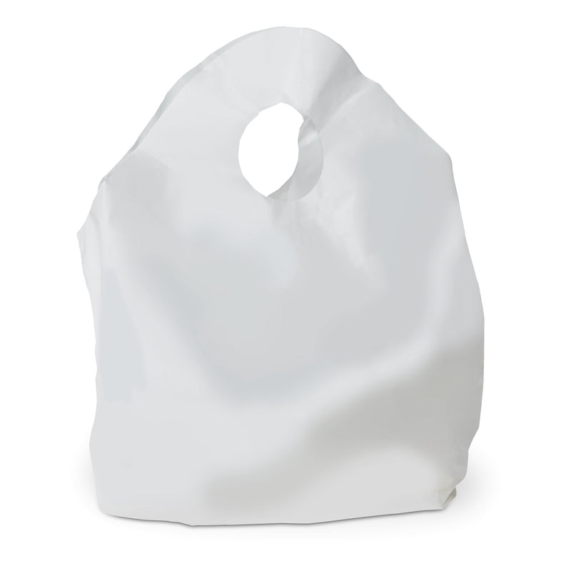 Set of 500 Emery Jensen in-store plastic grocery bags, durable and lightweight for shopping and storage.