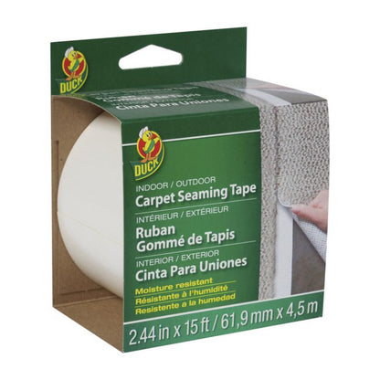 Emery Jensen indoor carpet tape, 2.44 inches by 15 feet, adhesive tape for securing carpets indoors