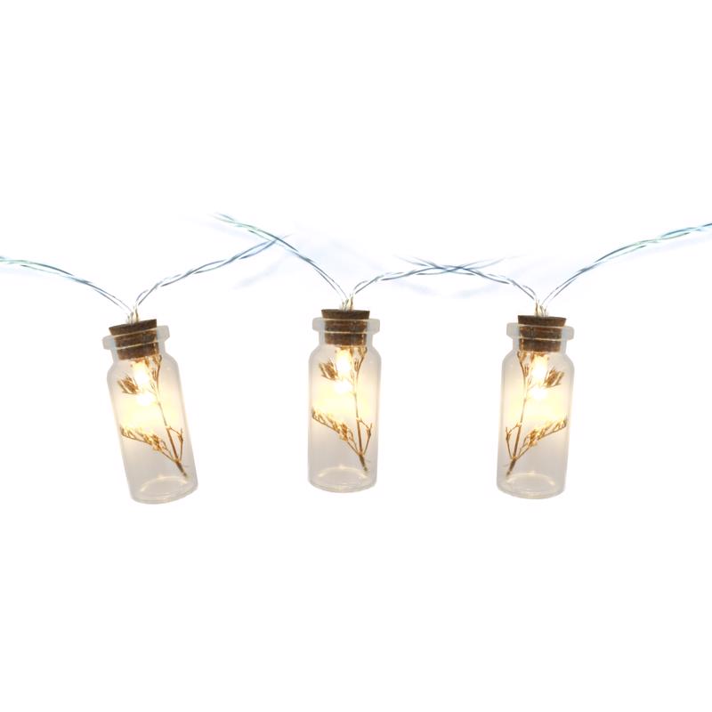Emery Jensen CMAS Light Leaves indoor decoration set with 10 faux leaf string lights for home or event decor.