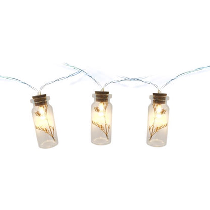 Emery Jensen CMAS Light Leaves indoor decoration set with 10 faux leaf string lights for home or event decor.