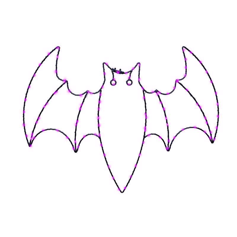 ILLUMINATED METAL BAT - Pack of 8