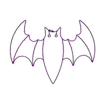 ILLUMINATED METAL BAT - Pack of 8