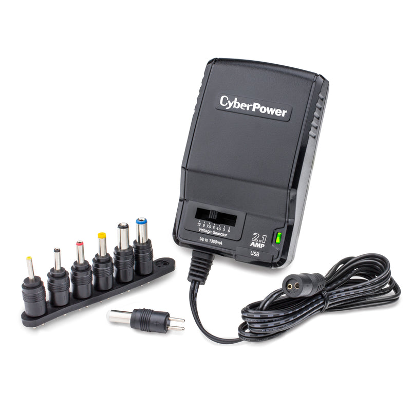 POWER ADPTR AC 2.1a BLK