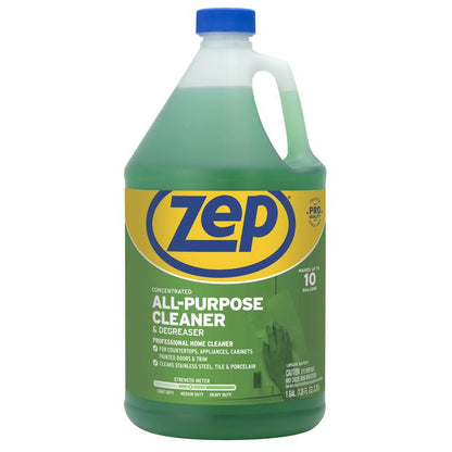 Emery Jensen industrial all-purpose degreaser in four 128oz bottles, suitable for heavy-duty cleaning tasks