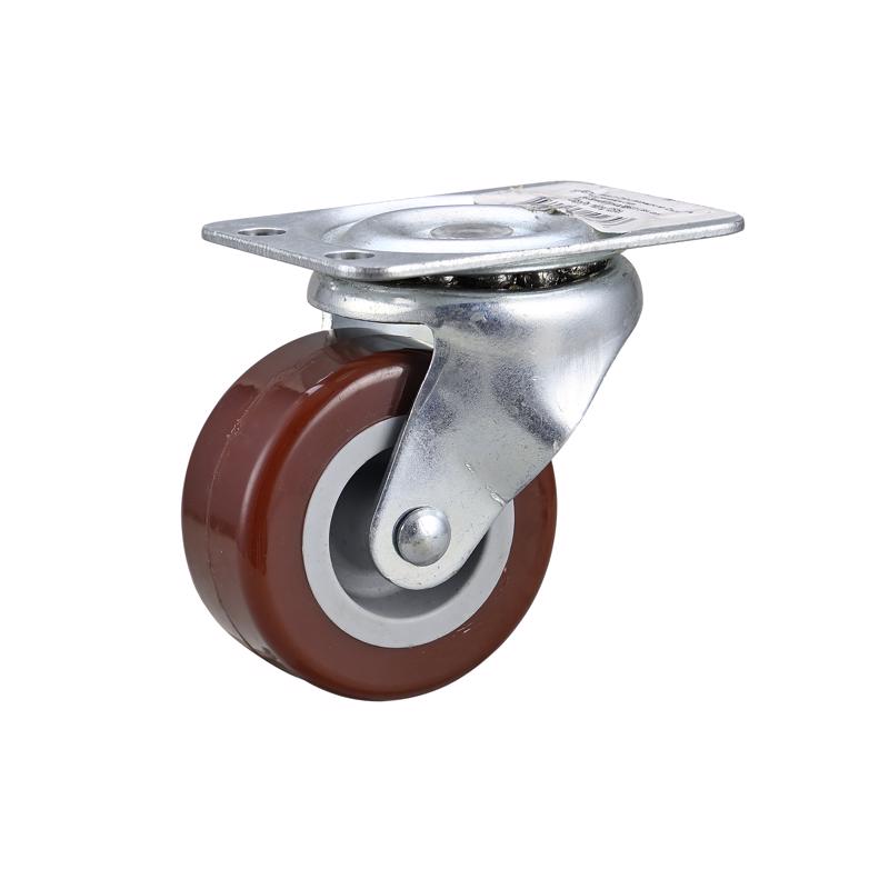 Heavy-duty 2-inch caster wheel for industrial trucks by Emery Jensen, designed for durability and heavy load support.