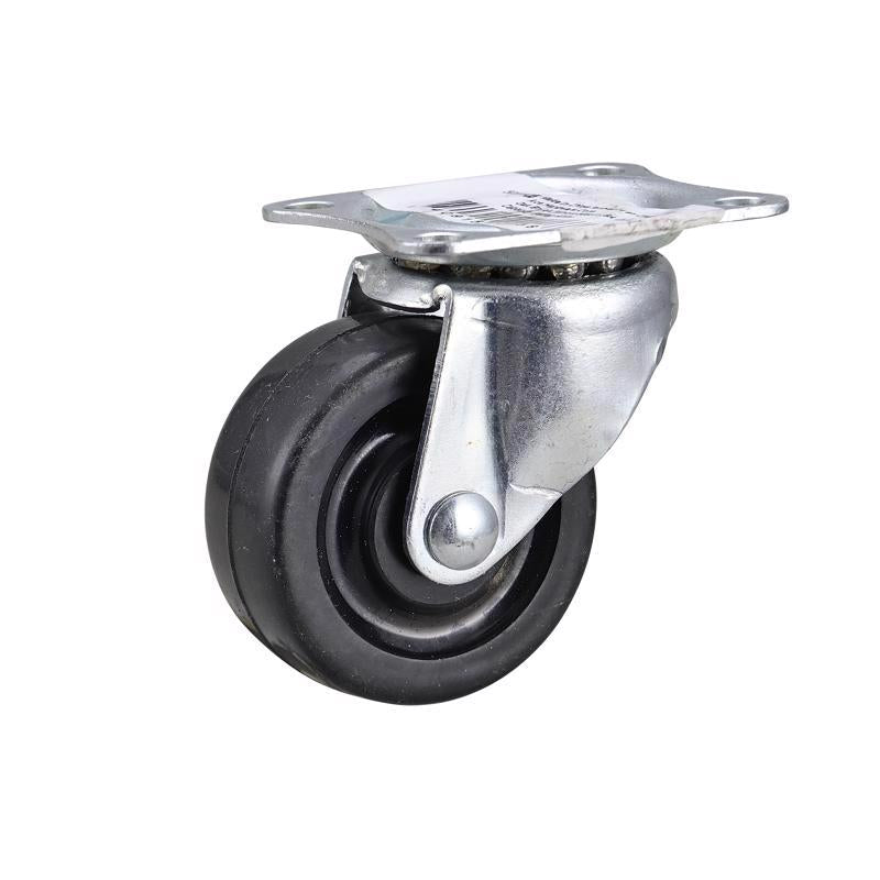 Industrial truck caster plate SWVL 1.5 inch by Emery Jensen with metal construction and mounting holes for heavy-duty applications.